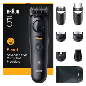 Zastřihovač vousů Braun BT5560 černá barva
