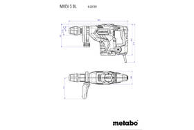 Kladivo Metabo MHEV 5 BL 600769500 

 obrázek produktu 4 z 4