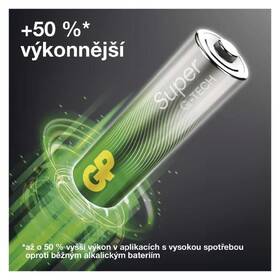 Baterie alkalická GP SUPER AA 12 + AAA 12 + Fan BL 

 obrázek produktu 1 z 4