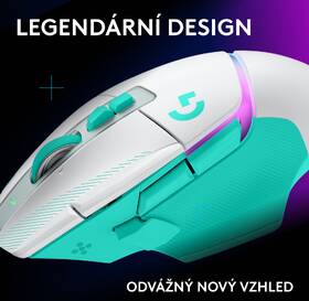 Myš Logitech G502 X Plus mentolová

 obrázek produktu 13 z 19