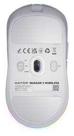 Myš HATOR Quasar 3 bílá

 obrázek produktu 5 z 6