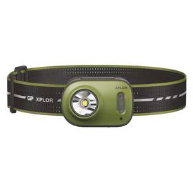 Čelovka GP Xplor PHR17, 500 lm černá barva
