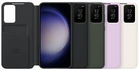 Pouzdro na mobil flipové Samsung Smart View na Galaxy S23+ fialové

 obrázek produktu 5 z 5