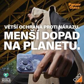 Kryt na mobil PanzerGlass HardCase D30 na Apple iPhone 15 Pro průhledná
