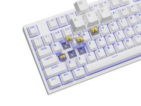 Klávesnice Genesis THOR 404 TKL, RGB, US layout, Gateron Yellow Pro bílá

 obrázek produktu 11 z 12