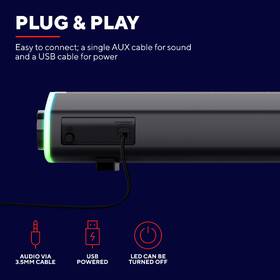 Soundbar Trust GXT 620 Axon černý

 obrázek produktu 10 z 12