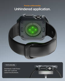 Ochranné pouzdro Spigen Rugged Armor 2 na Apple Watch 46mm grafitové

 obrázek produktu 14 z 15
