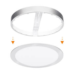 Stropní svítidlo Solight WD244-S 24 W, 3CCT, průměr 30 cm stříbrné

 obrázek produktu 3 z 7