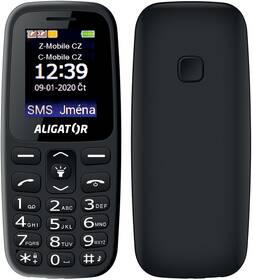 Mobilní telefon Aligator A220 Senior Dual SIM černý

 obrázek produktu 1 z 2