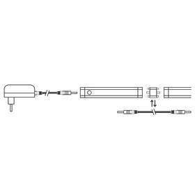 Podlinkové svítidlo Solight dotykové, stmívatelné, 2x 5W, 4100K, 2x 50cm bílé

 obrázek produktu 5 z 5