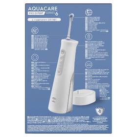 Ústní sprcha Oral-B AquaCare Pro Expert Series 6 

 obrázek produktu 1 z 11