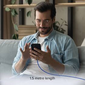 Kabel SBS USB-C/USB-C, PD, 60 W, 1,5 m modrý

 obrázek produktu 7 z 9