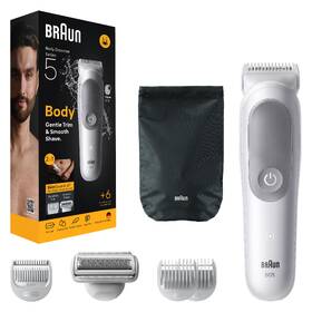 Zastřihovač tělový Braun BG5550 šedý

 obrázek produktu 7 z 7