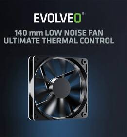 Zdroj Evolveo G1200 Black 1200W 80+ Gold, ATX 3.1 černý

 obrázek produktu 12 z 15