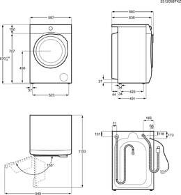 Pračka se sušičkou Electrolux EN9W2496BE bílá

 obrázek produktu 9 z 10