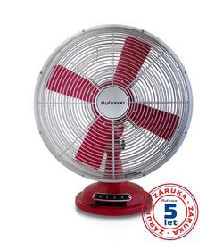 Ventilátor stolní Rohnson R-866 červený/kovový

 obrázek produktu 3 z 4