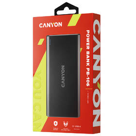 Powerbanka Canyon PB-10006B, 10000 mAh, Micro USB/USB-C černá

 obrázek produktu 4 z 6
