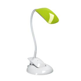 Stolní LED lampička Solight WO42 2v1, podstavec i klip, 5W 4000K, 3 barevné kryty 

 obrázek produktu 2 z 9