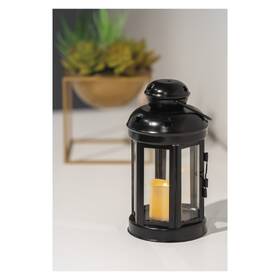 LED dekorace EMOS 1 LED lucerna černá, 18,5 cm, 1x CR2032, vnitřní, vintage 

 obrázek produktu 2 z 6