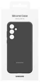Kryt na mobil Samsung Silicone na Samsung Galaxy A35 černá barva
