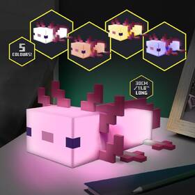Dekorativní LED Paladone Minecraft Axolot bílé/růžové

 obrázek produktu 3 z 3