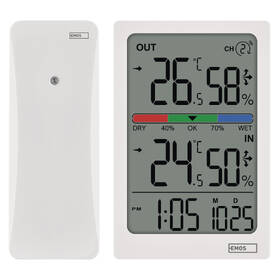 Teploměr EMOS E0558W bílý

 obrázek produktu 2 z 9