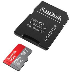 Paměťová karta SANDISK 512GB UHS-I U1 (100R) + adapter 

 obrázek produktu 1 z 3