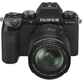Digitální fotoaparát Fujifilm X-S10 + 18-55 mm černý

 obrázek produktu 11 z 15