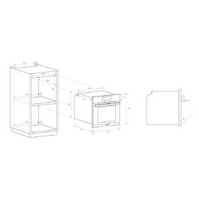 Trouba Haier HWO60SM6T5BH černá barva
