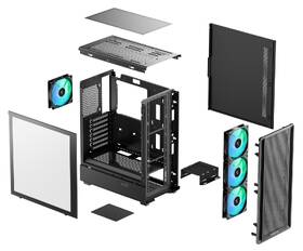 Case DeepCool CC550 4F černá

 obrázek produktu 10 z 11
