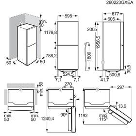 Chladnička s mrazničkou Electrolux TNL6HC37U1 

 obrázek produktu 6 z 6