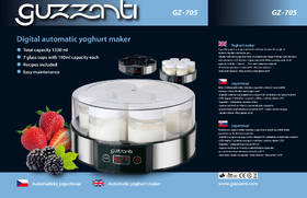 Jogurtovač Guzzanti GZ 705 

 obrázek produktu 3 z 3
