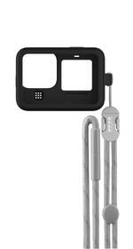 Ochranné pouzdro GoPro obal + šňůrka (černý) (Sleeve + Lanyard Black) 

 obrázek produktu 3 z 8