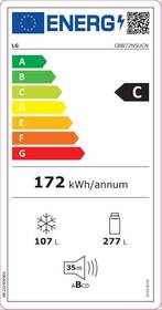 Chladnička s mrazničkou LG GBB72NSUCN stříbrná

 obrázek produktu 1 z 20