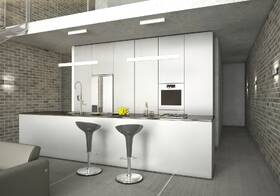 Závěsné svítidlo IMMAX NEO LISTON SMART 118cm 18W Zigbee 3.0 zlatá barva
