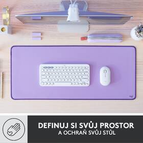 Podložka pod klávesnici a myš Logitech Desk Mat Studio Series. 30 x 70 cm fialová

 obrázek produktu 8 z 11