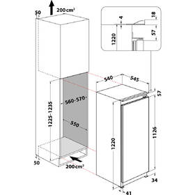 Chladnička Whirlpool ARG 7182 

 obrázek produktu 11 z 12