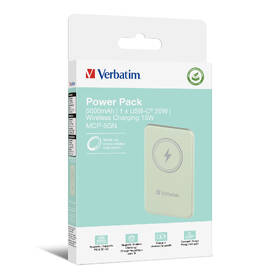 Powerbanka Verbatim Charge 'n' Go 5000 mAh zelená

 obrázek produktu 6 z 6
