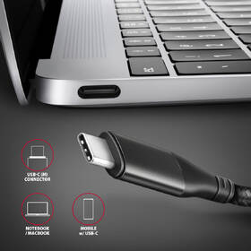 Redukce Axagon USB-C / HDMI 2.0a, 25cm, 4K/60Hz HDR10 černá

 obrázek produktu 6 z 8