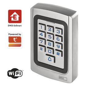 Klávesnice k alarmům EMOS GoSmart, kódová, IP-006AX, Wi-Fi 

 obrázek produktu 1 z 11