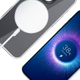 Kryt na mobil 3mk Clear MagCase na Apple iPhone 16 Pro Max průhledný

 obrázek produktu 6 z 6