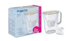 Filtrační konvice BRITA Style Essential 2,4 l + filtr Maxtra Pro, 2 ks béžová

 obrázek produktu 1 z 1