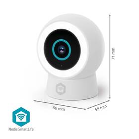 IP kamera Nedis SmartLife WIFICO14CWT, vnitřní, s reflektorem bílá

 obrázek produktu 13 z 16