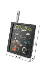 Meteorologická stanice GoGEN ME 3700 WiFi černá

 obrázek produktu 1 z 7