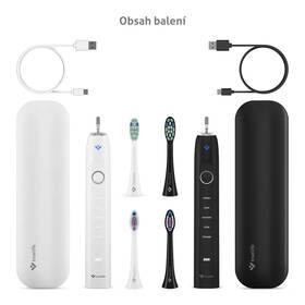 Set zubních kartáčků TrueLife SonicBrush Clean70 UV Duo černý/bílý

 obrázek produktu 1 z 13