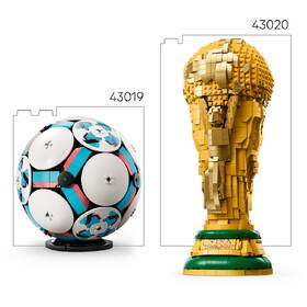 Stavebnice LEGO® Editions 43019 Fotbalový míč 

 obrázek produktu 9 z 9