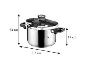 Tlakový hrnec Tescoma 6 l 

 obrázek produktu 3 z 3
