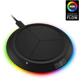 Bezdrátová nabíječka Connect IT NEO RGB 10 W černá

 obrázek produktu 1 z 5