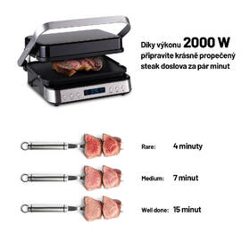 Gril Lauben Contact Deluxe 2000ST 

 obrázek produktu 10 z 12