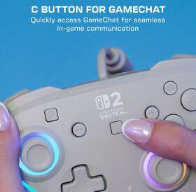 Gamepad Turtle Beach Afterglow Wave Wired RGB, NS2 šedý

 obrázek produktu 11 z 14